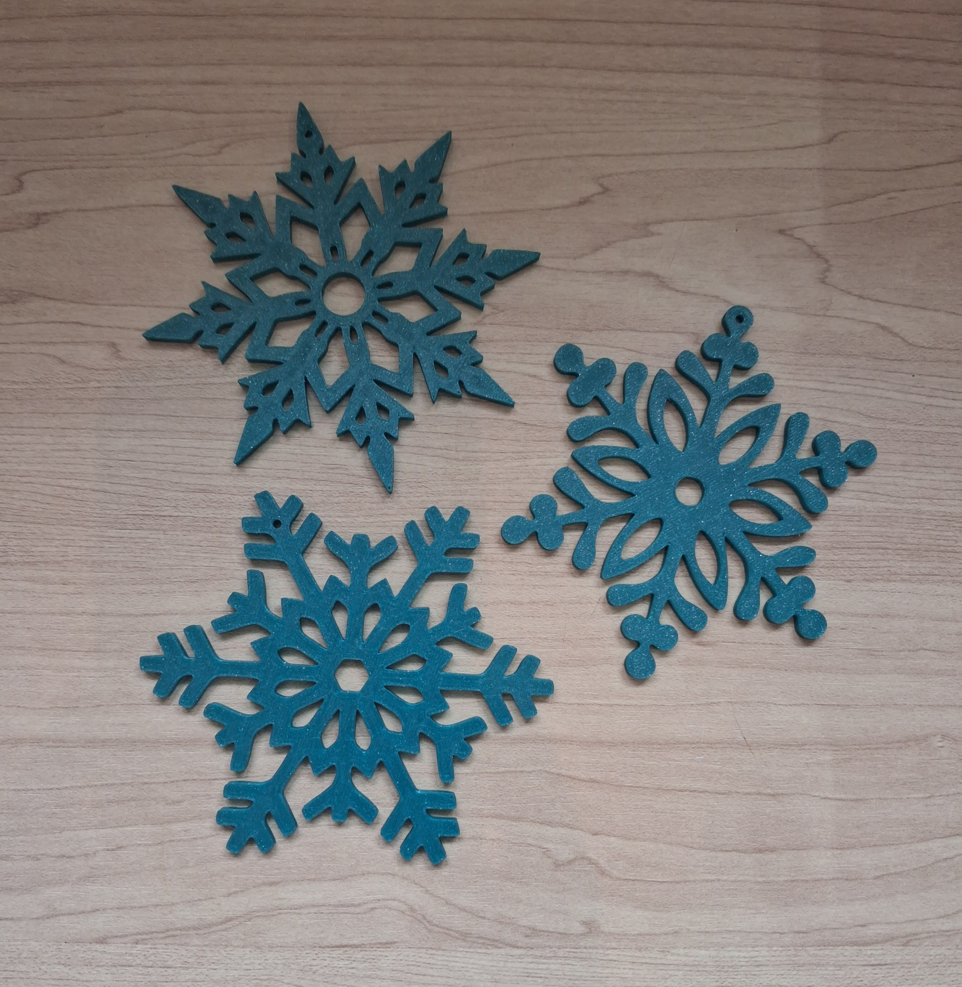 Snowflake Ornaments (Set 1)