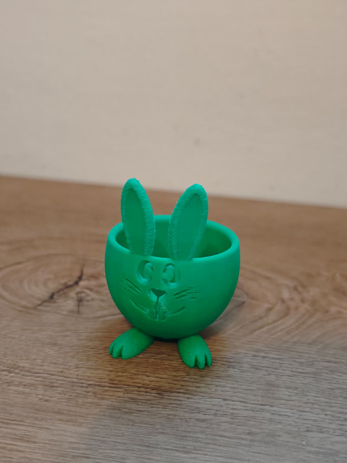 Miniatura 3 do modelo 3D Easter Bunny Egg Cup – Cute Easter Egg Holder