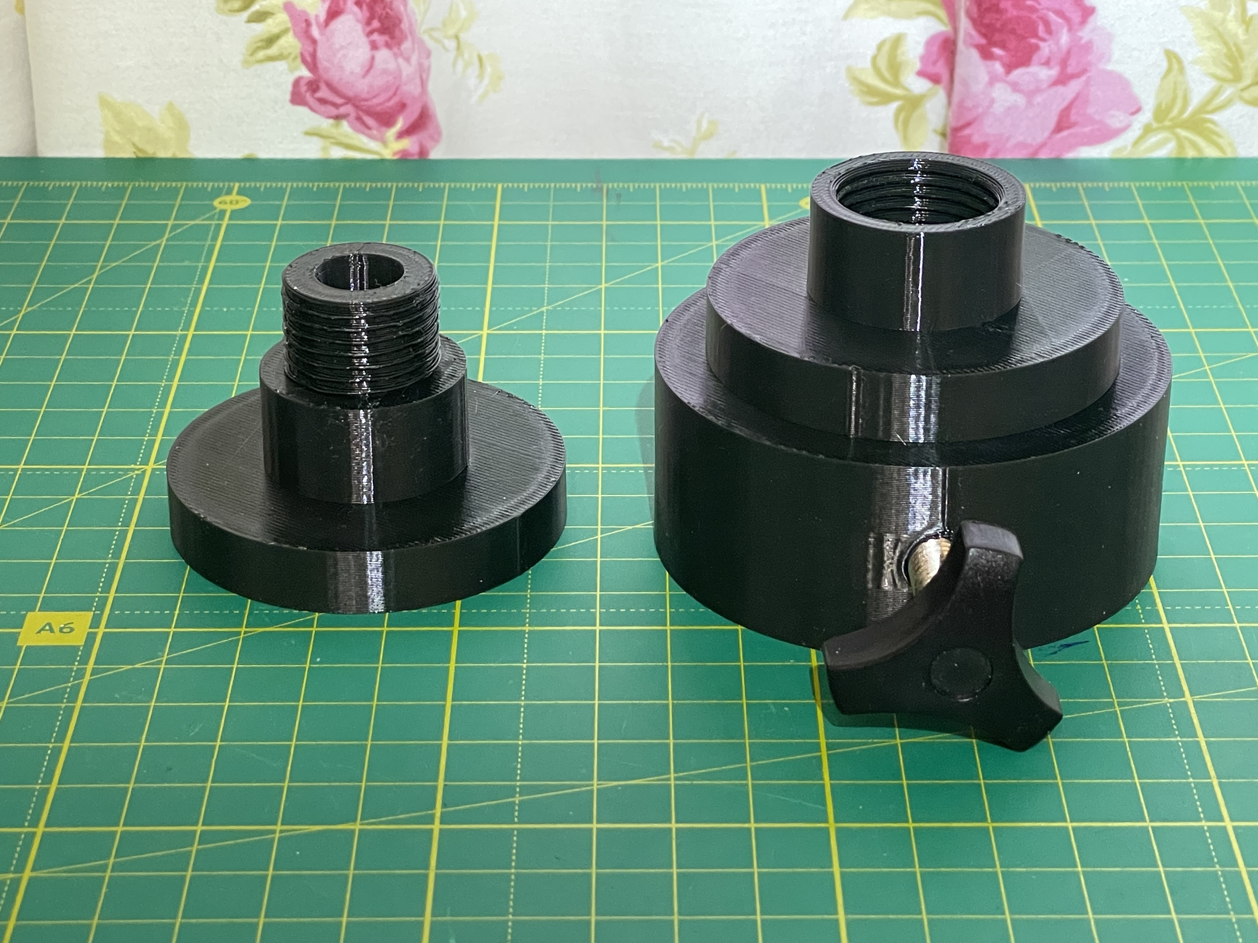 EQ Mount Counterweight Adapter for Dumbbell Plates