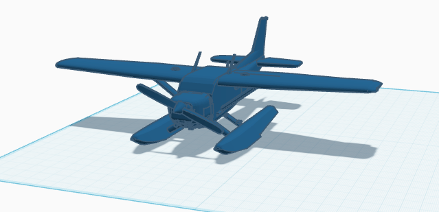 Cessna 172 w/ pontoons