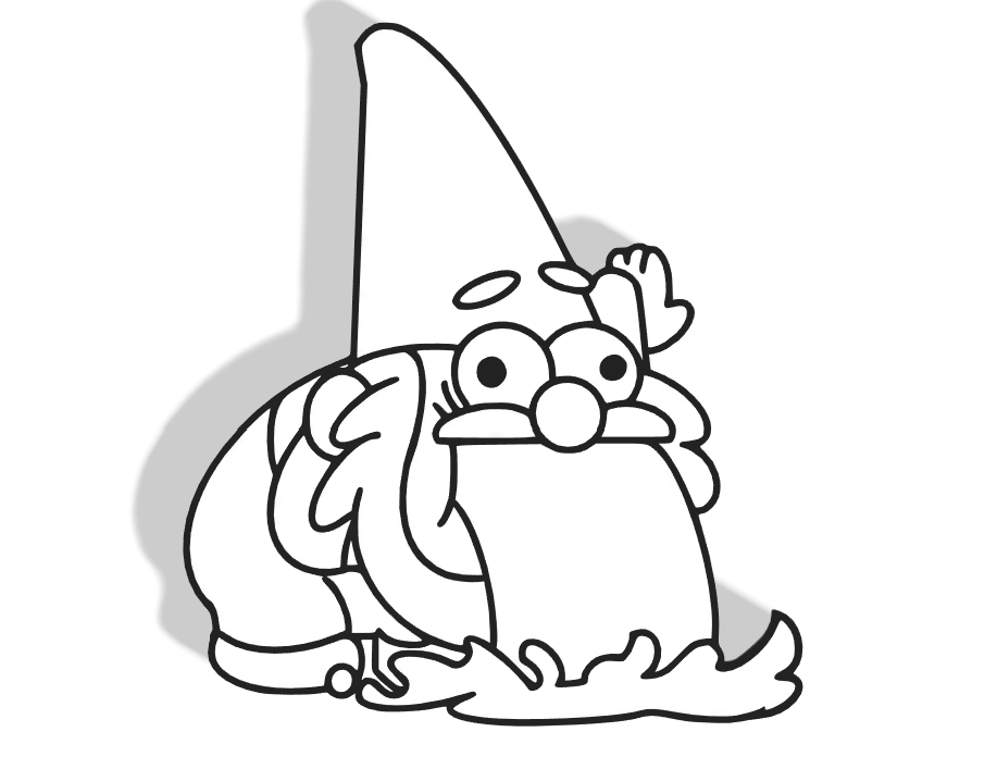 Gravity Falls Gnome Decor