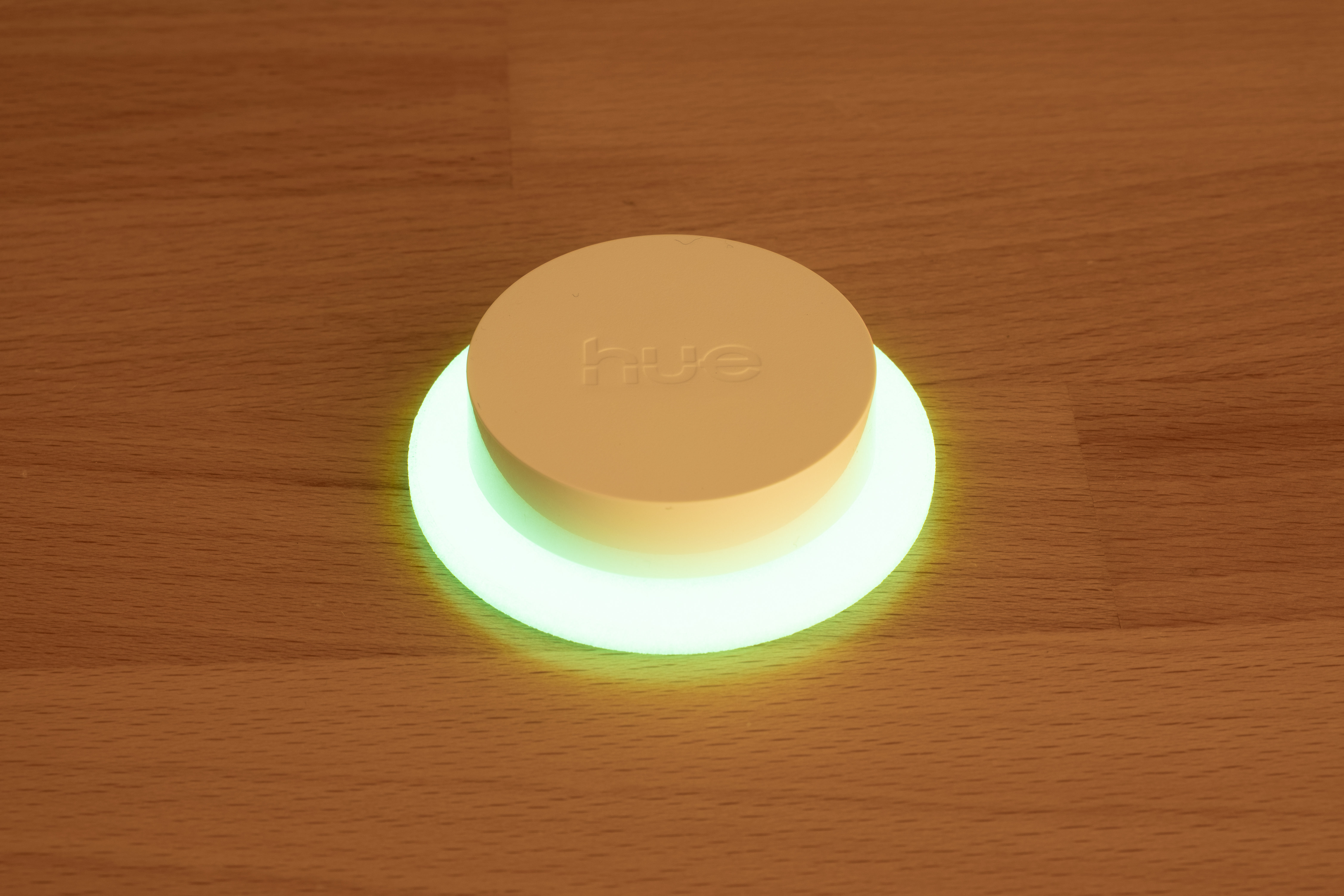 Glow-in-the-dark base compatible with Philips Hue Smart Button 3D model