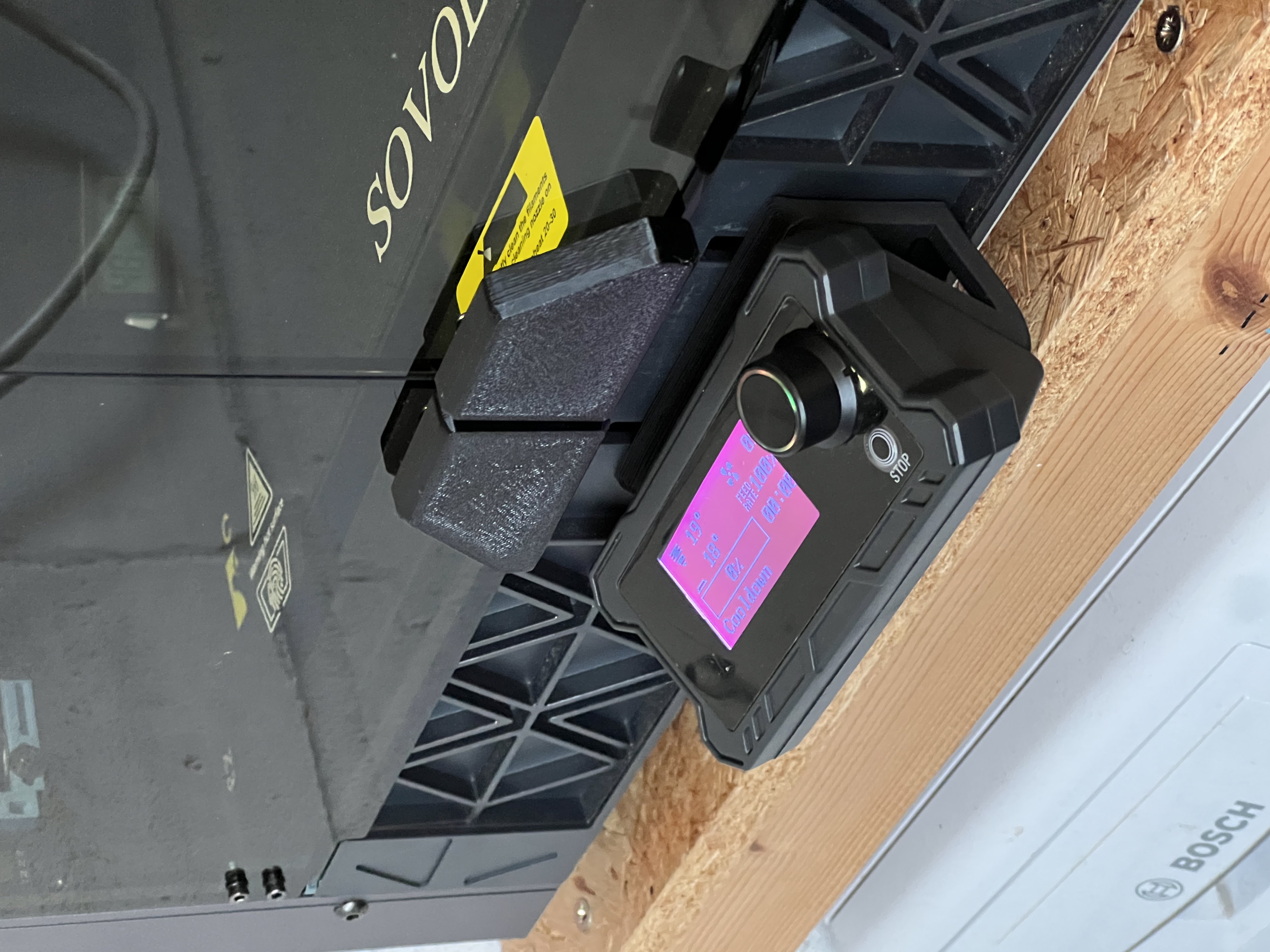 Sovol SV08 Screen Bracket (Updated for enclosure) — thumbnail 4