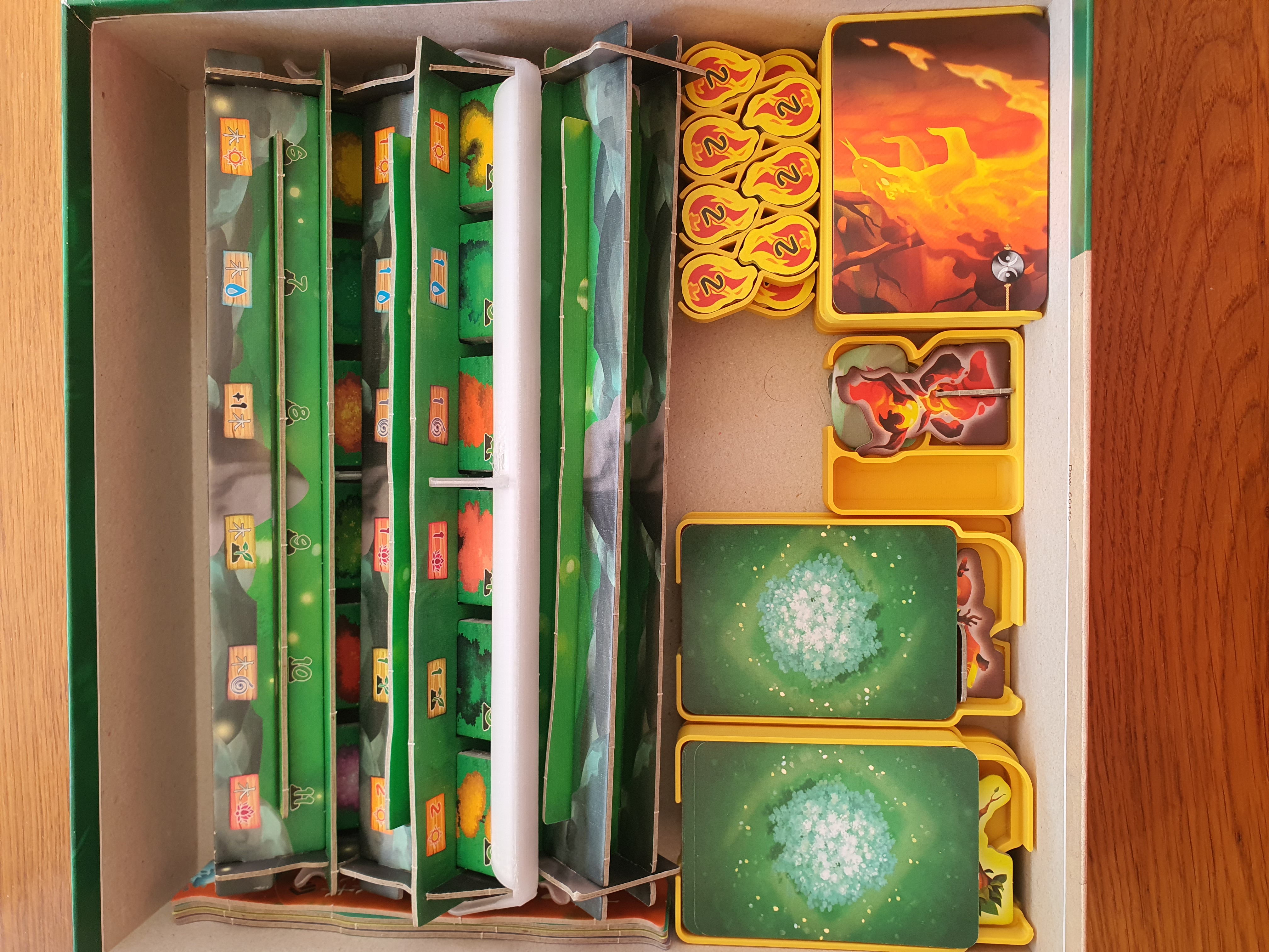 Table ready Boardgame insert for Living Forest
