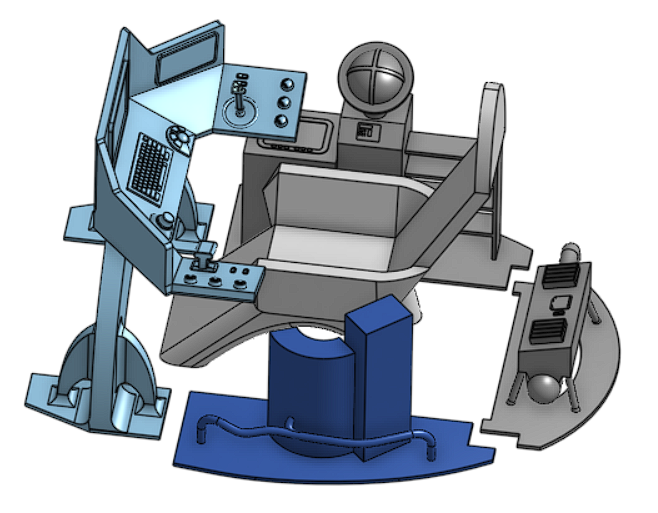 Cockpit Equipment for UFO