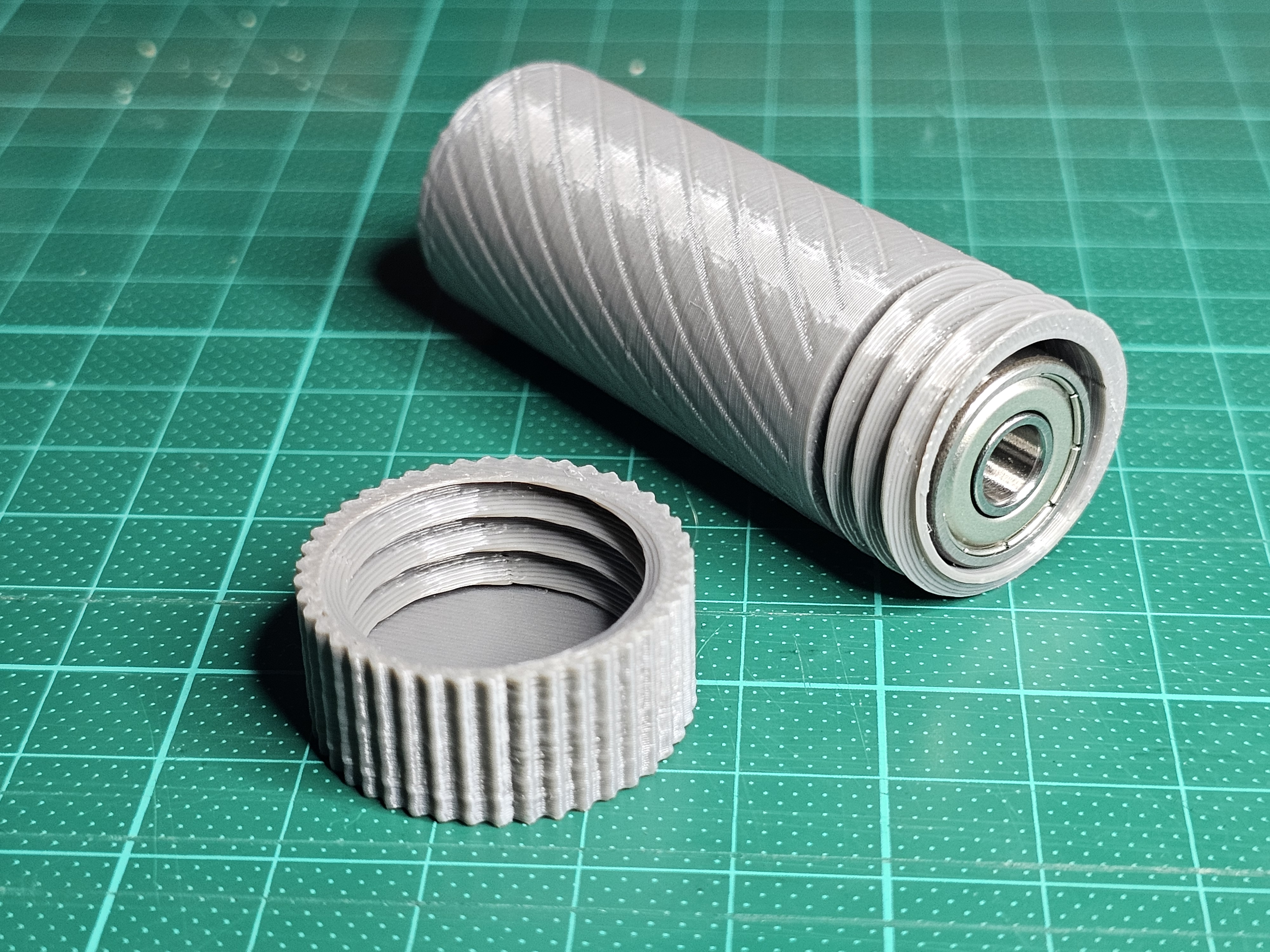 Bearing tube for 606 bearings 3D model