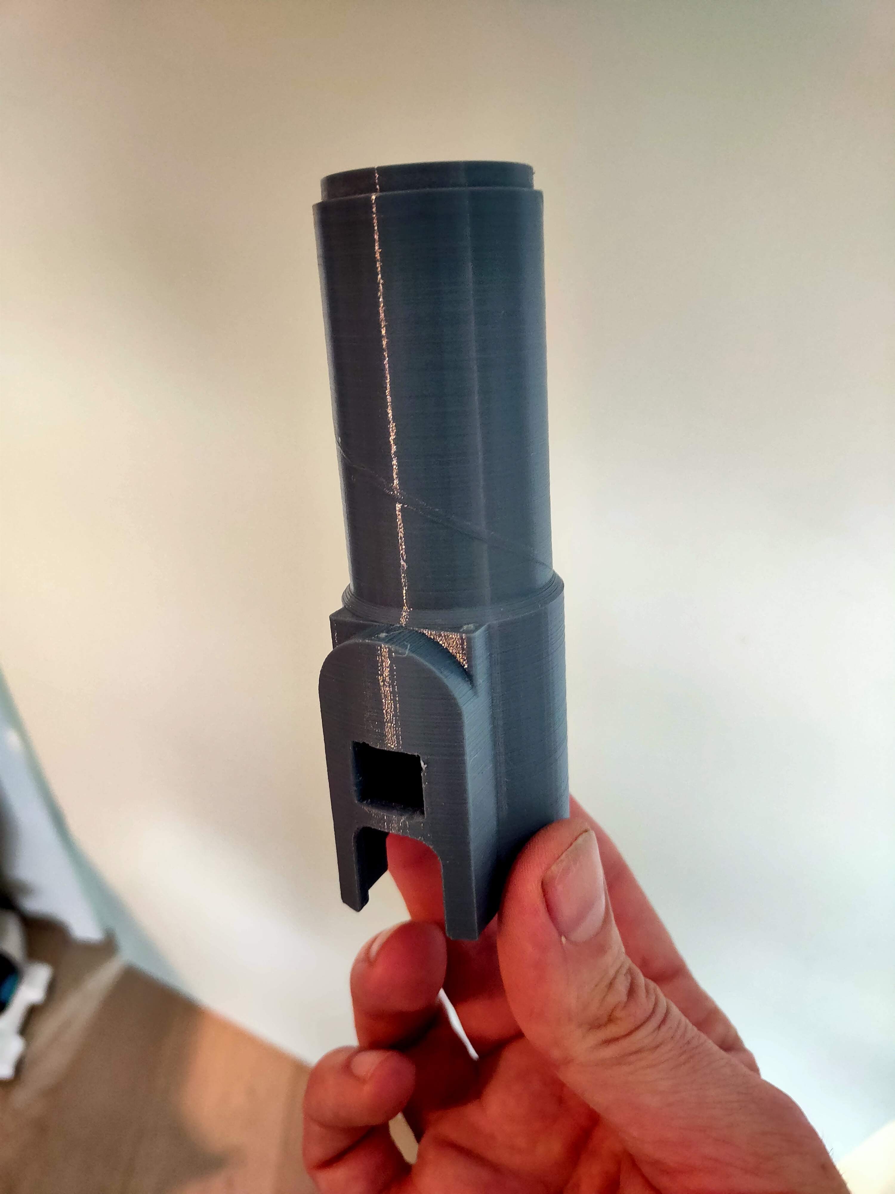 Lupe adaper for Nilfisk 33.5mm Int. Diam pipes