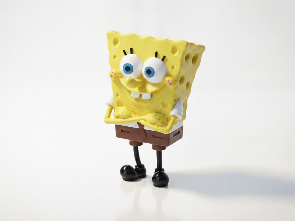 SpongeBob SquarePants Figurine Cartoon 3D Printable
