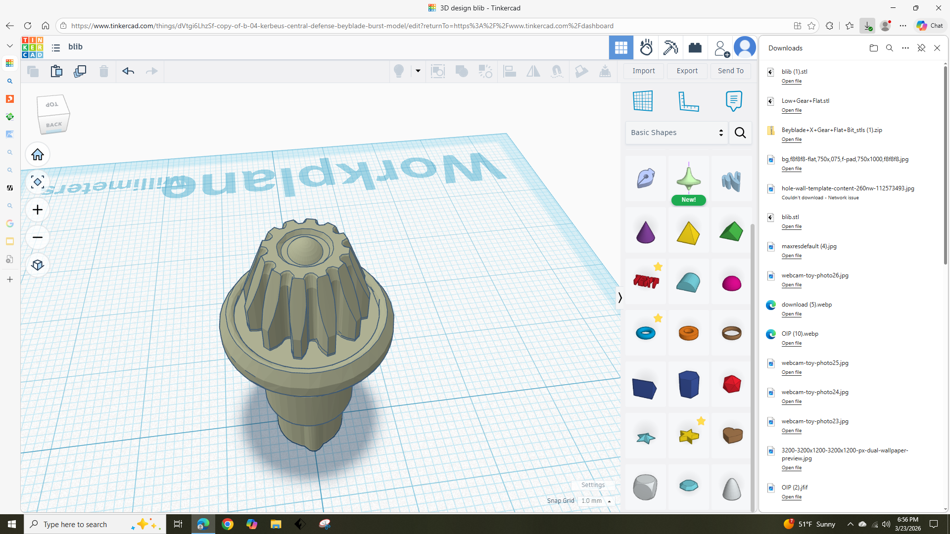 beyblade x bit low gear point oval