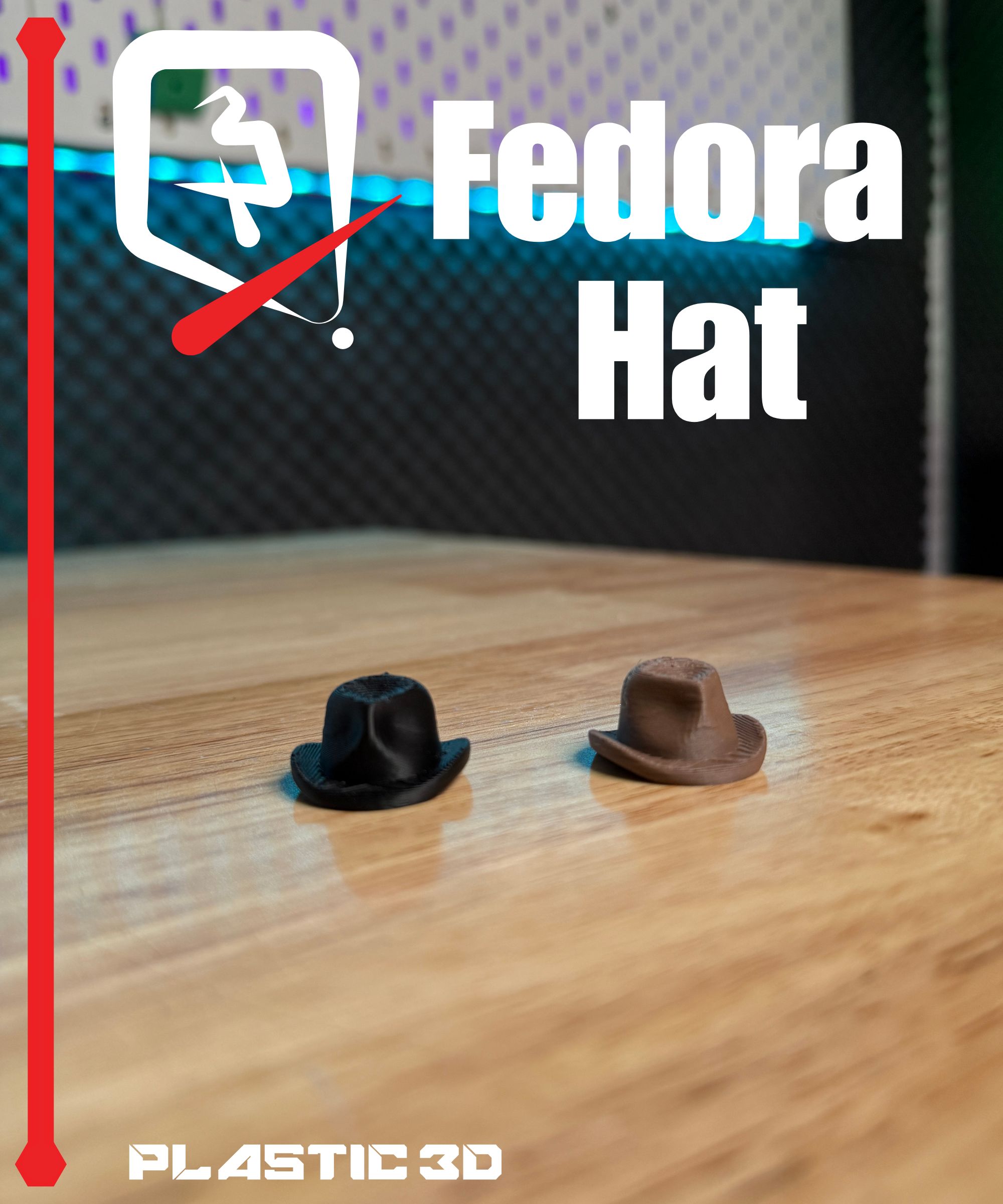Miniatura 2 do modelo 3D 5 Mini Hats Pack