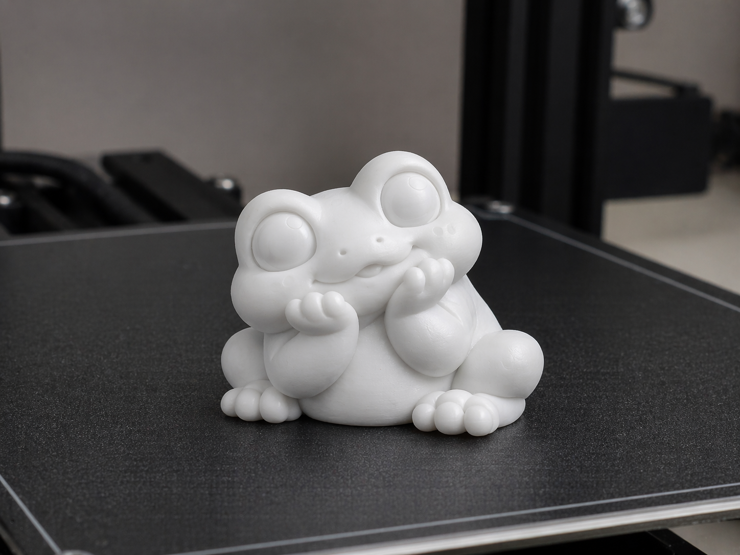 Cute Frog Figure (EASY PRINT)