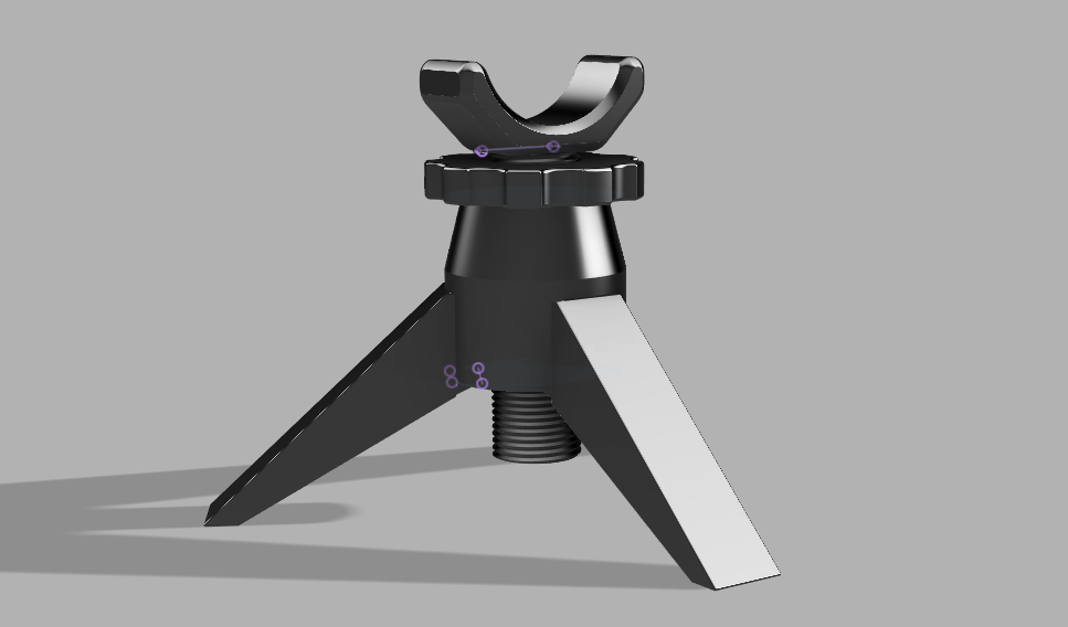 Adjustable rifle rest