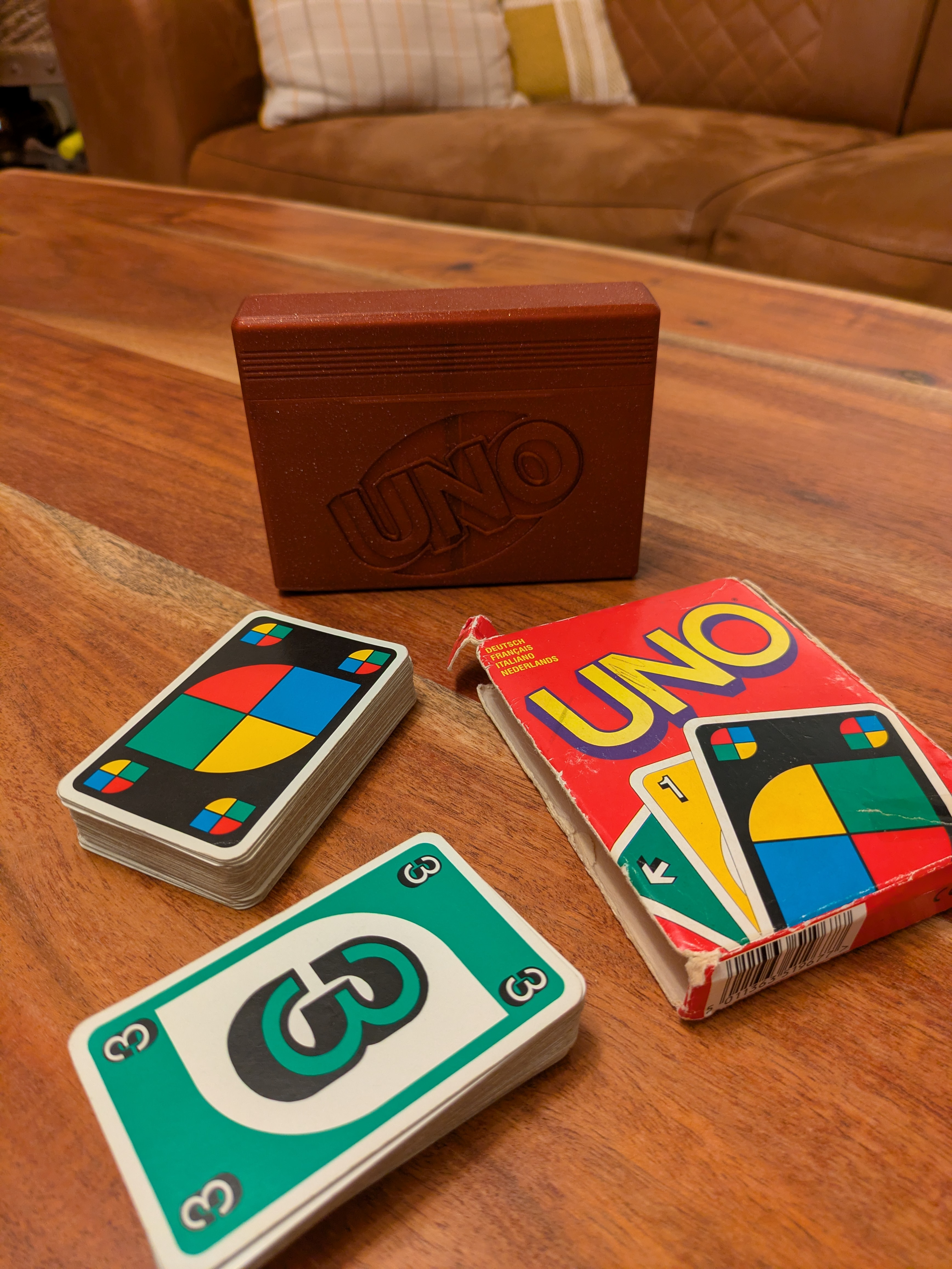 card game box storage travel