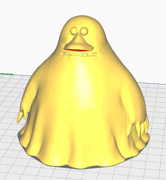 The Groke from Moomins