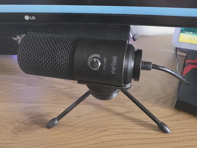 Mic Fifine K669b horizontal stand adapter