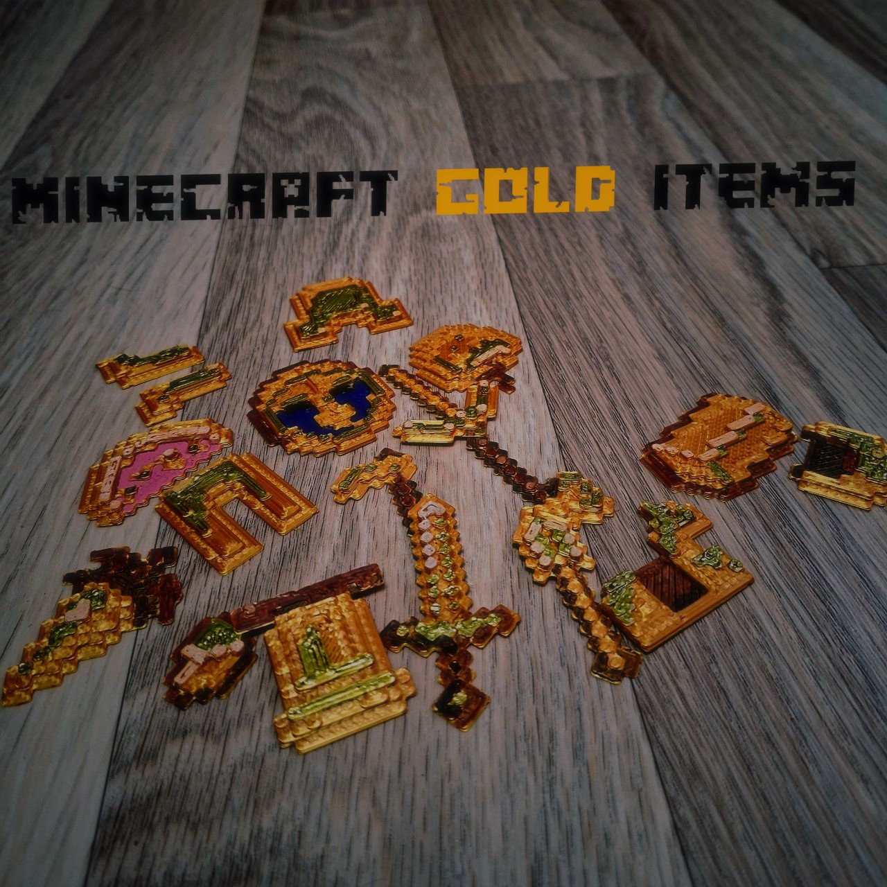 Minecraft gold items