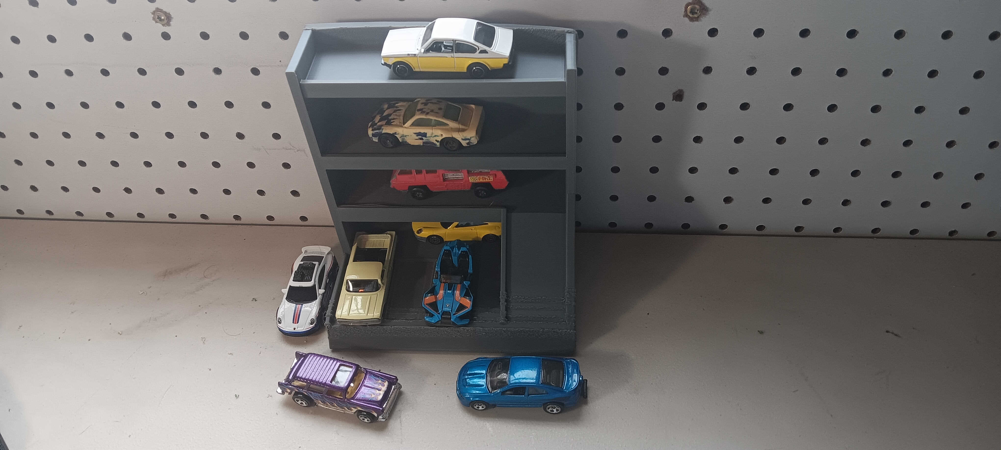 Parking Garage playset for Hot Wheels Cars