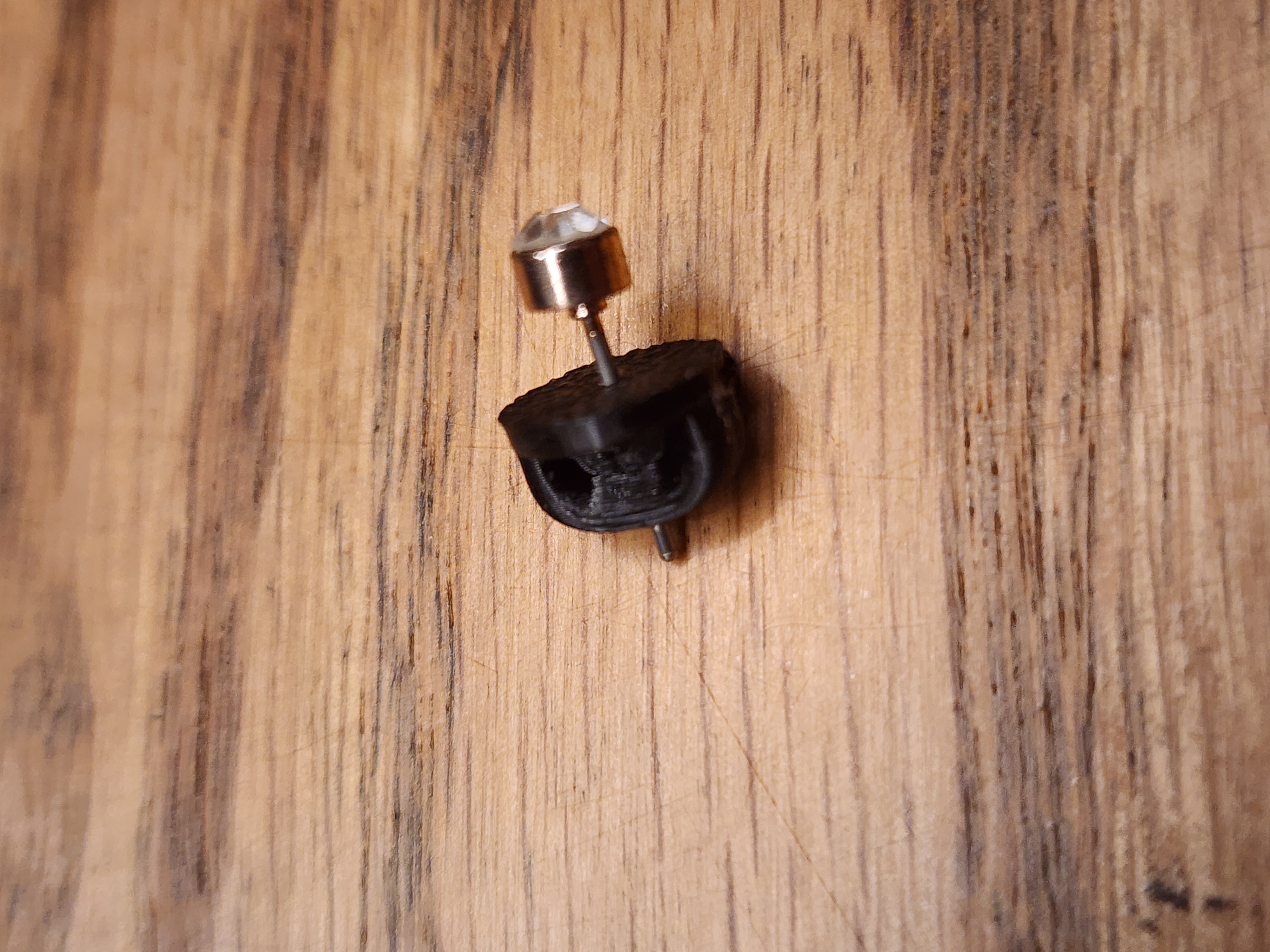 Miniatura 2 do modelo 3D TPU Earring Stud Back