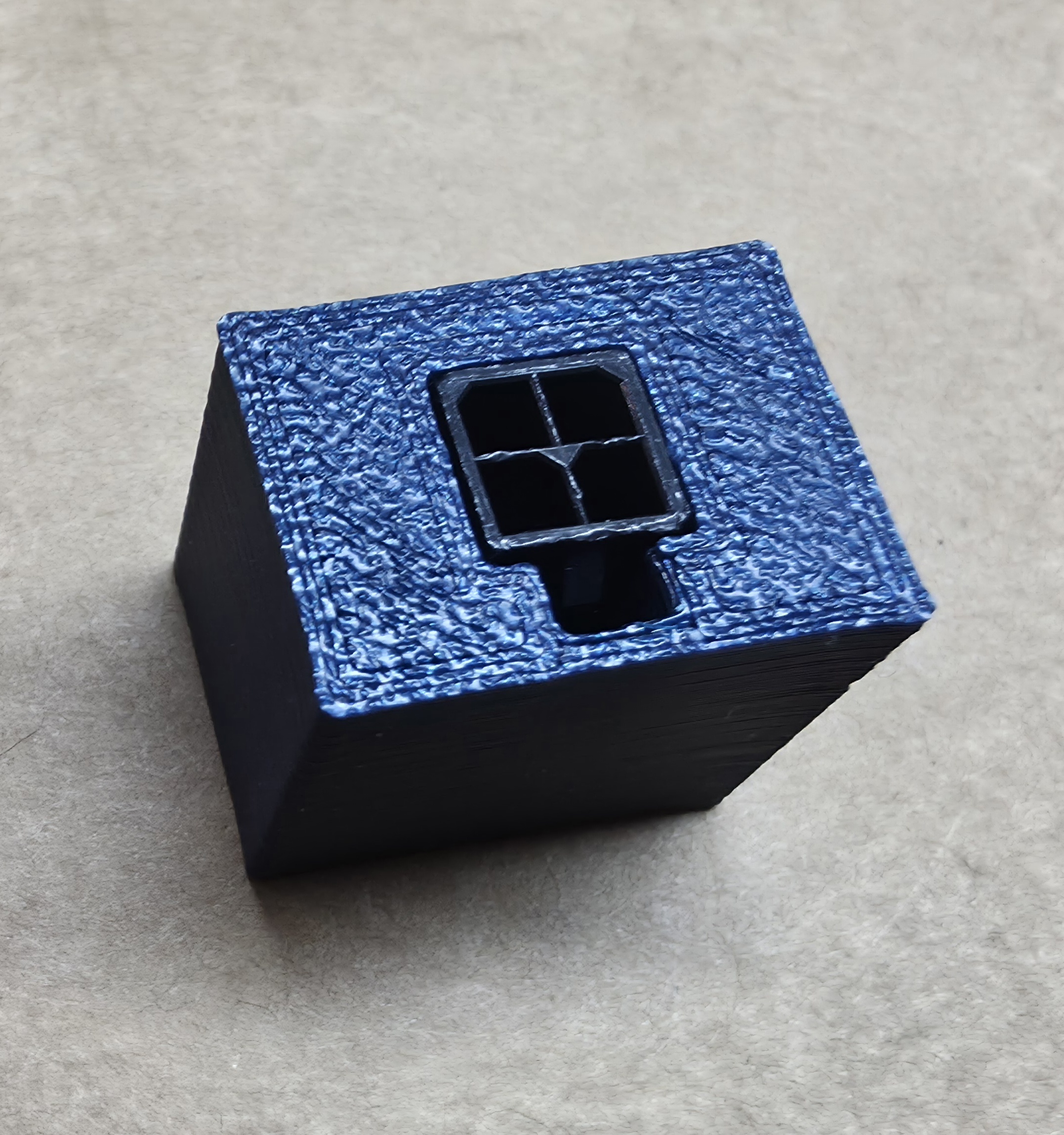 Molex MicroFit Panel Mount template for remixing into other models