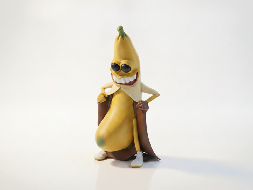 Banana Character Figurine Miscellaneous 3D Printable