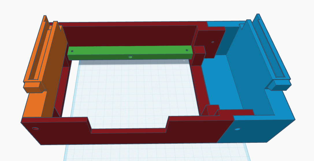 Miniatura 2 do modelo 3D lego box screen