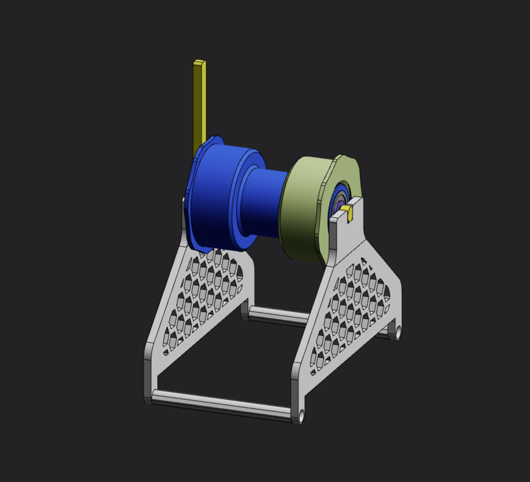 Creality SpacePi  Space Pi X4 Compact Spool Auto-Rewinder Mod