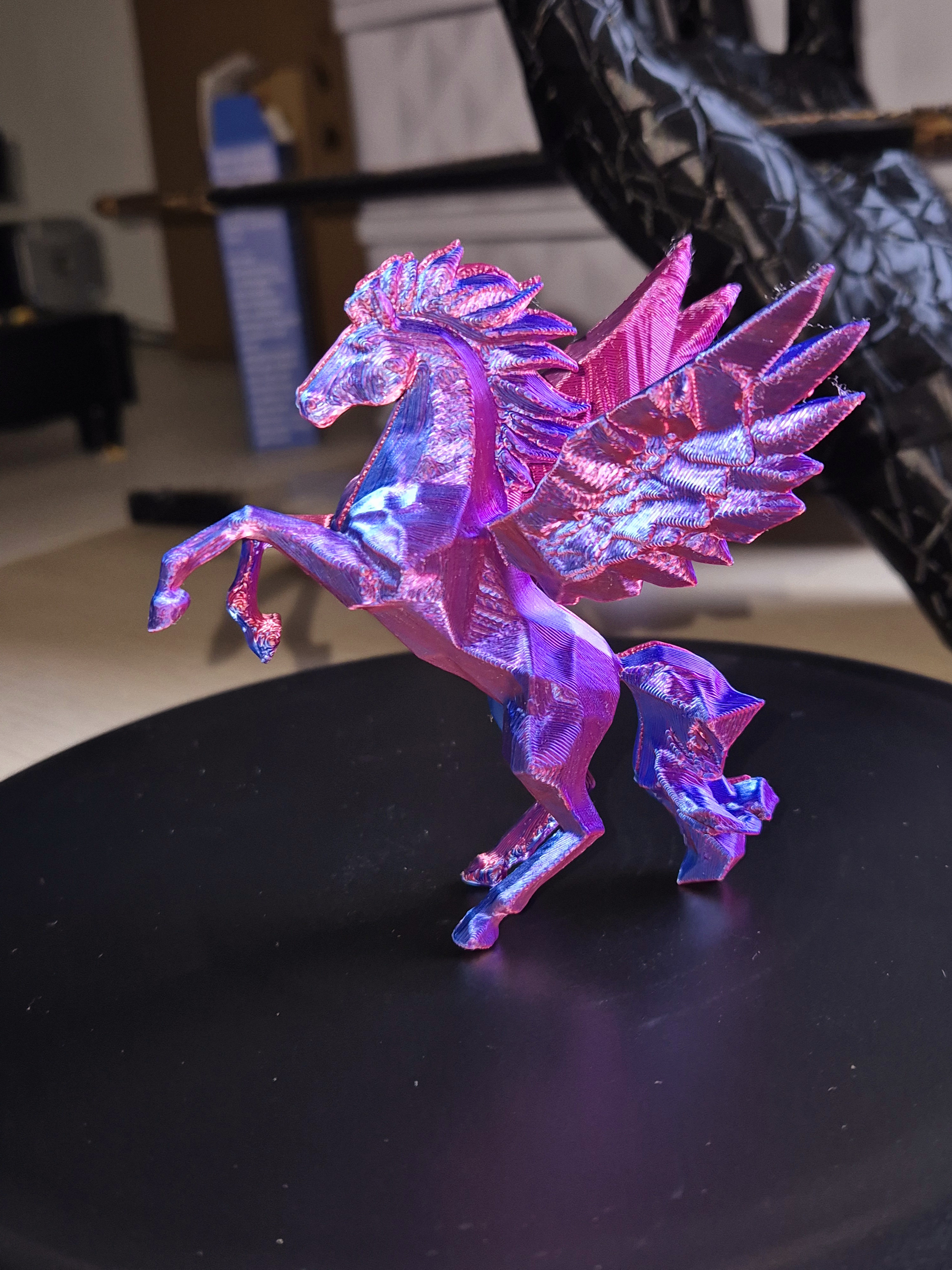 Pegasus Low Poly — miniatura 9