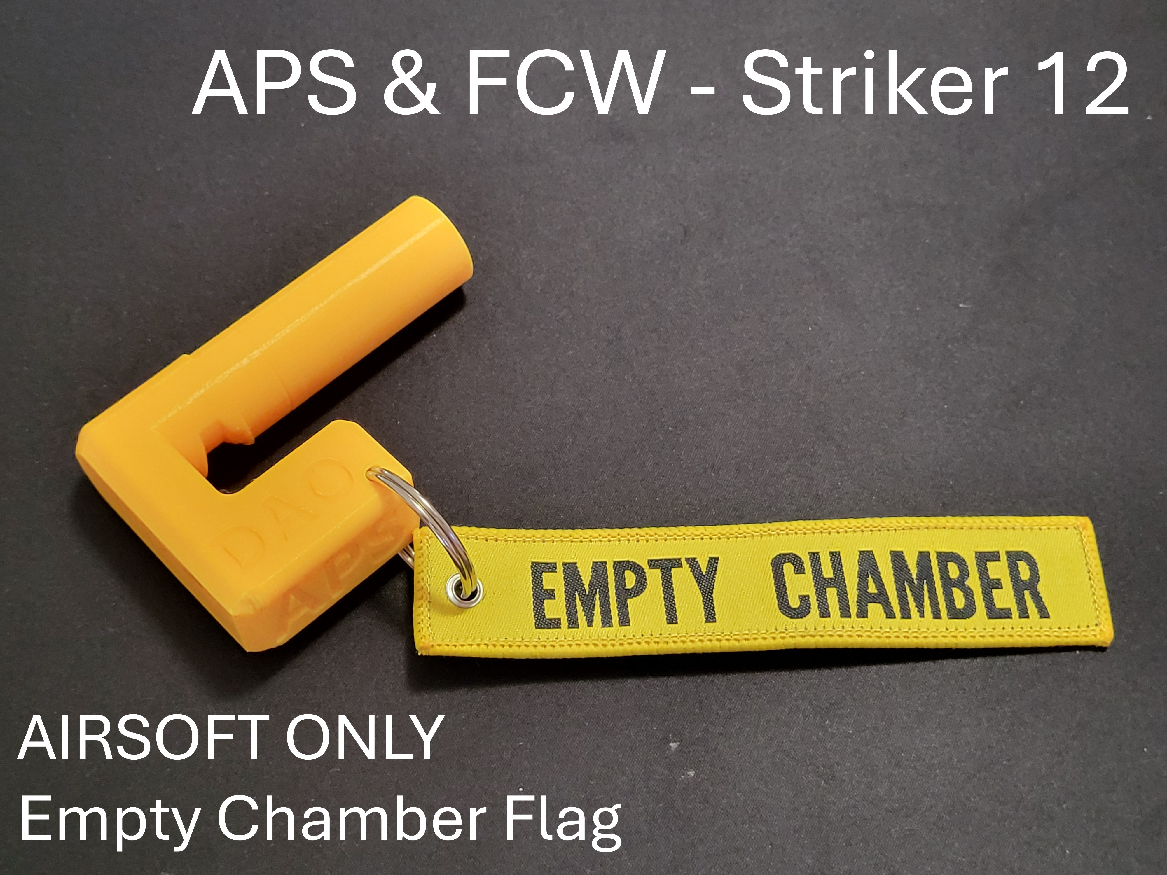 APS & FCW - Striker 12 - Airsoft Empty Chamber Flag - Free Download