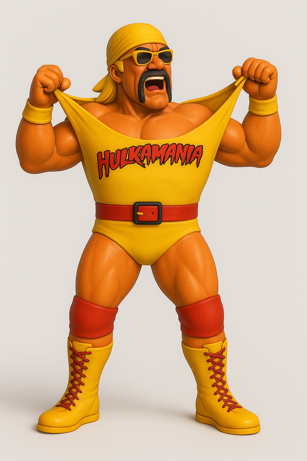 Hulk hogan Tribute Figurine - Collectible