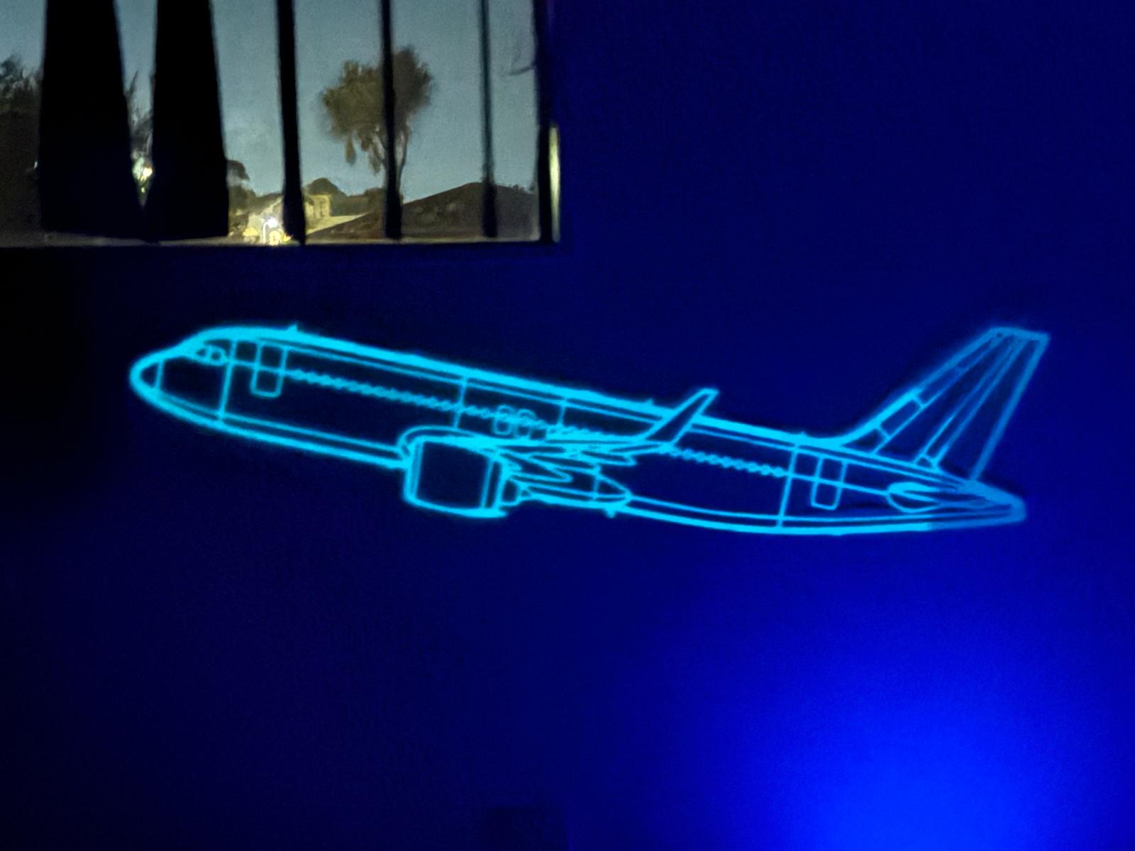Huge a320 wall art! (Print in peices)