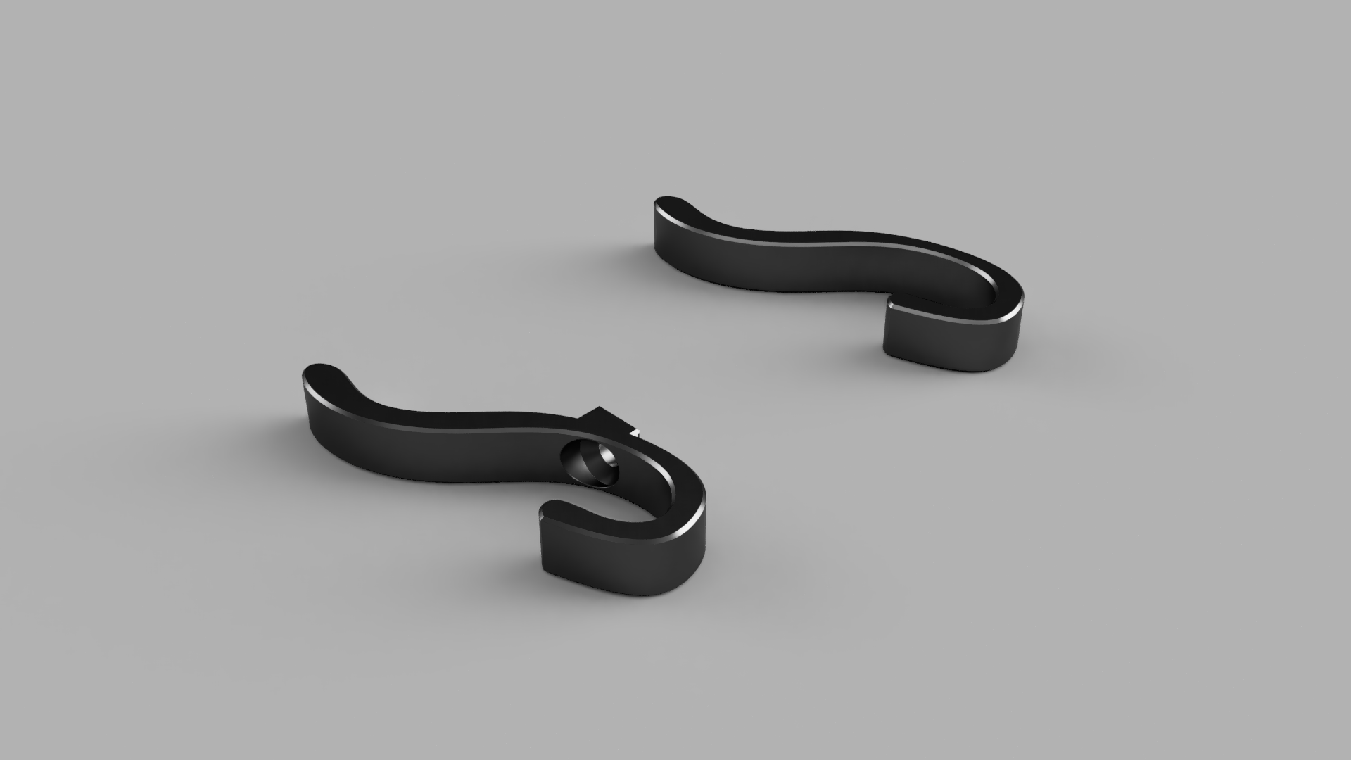 Clothes Wall Hook Screwed