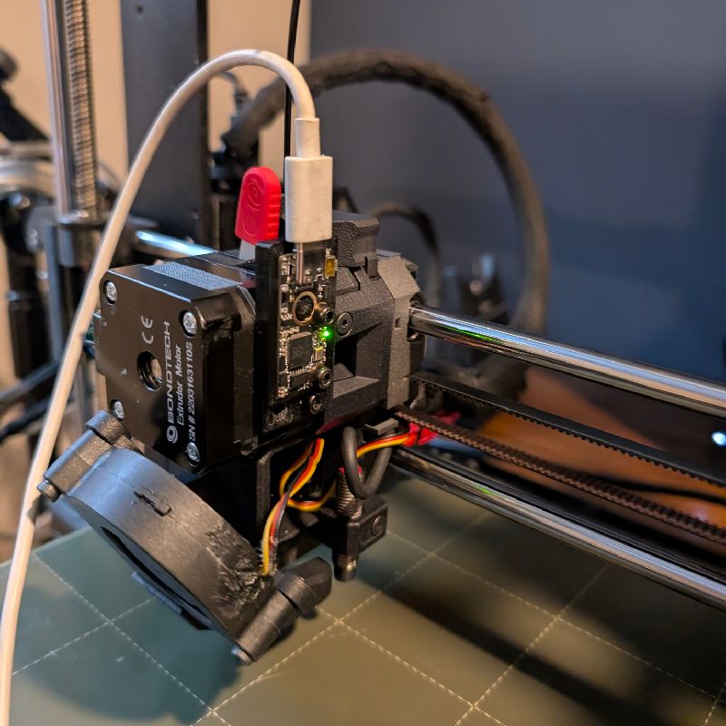 BTT ADXL345 X/Y Mount and Clamp for Input Shaper Calibration by