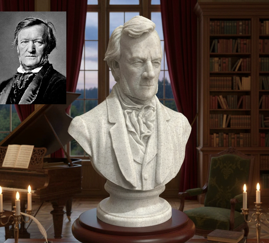Wilhelm Richard Wagner - bust
