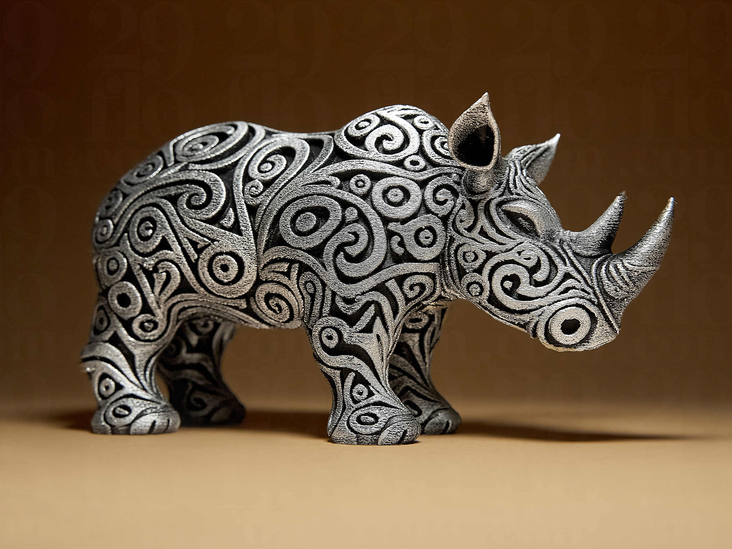 Designer RHINO Sculpture