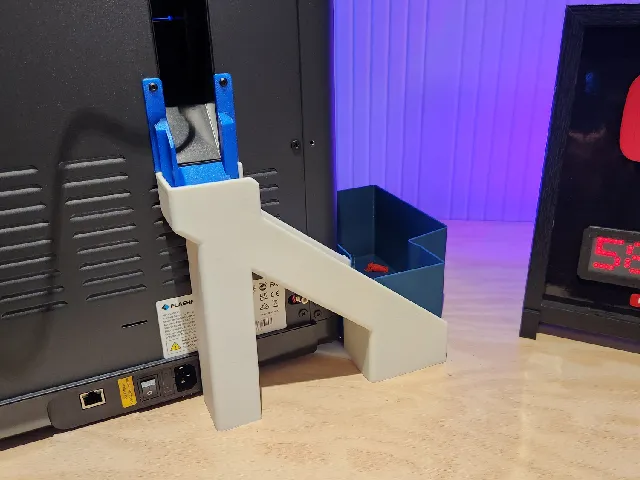 FlashForge AD5X Poop Purge Chute and Bucket
