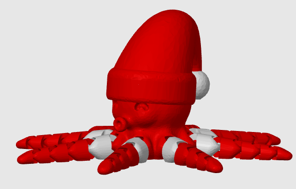 Santa Octopus