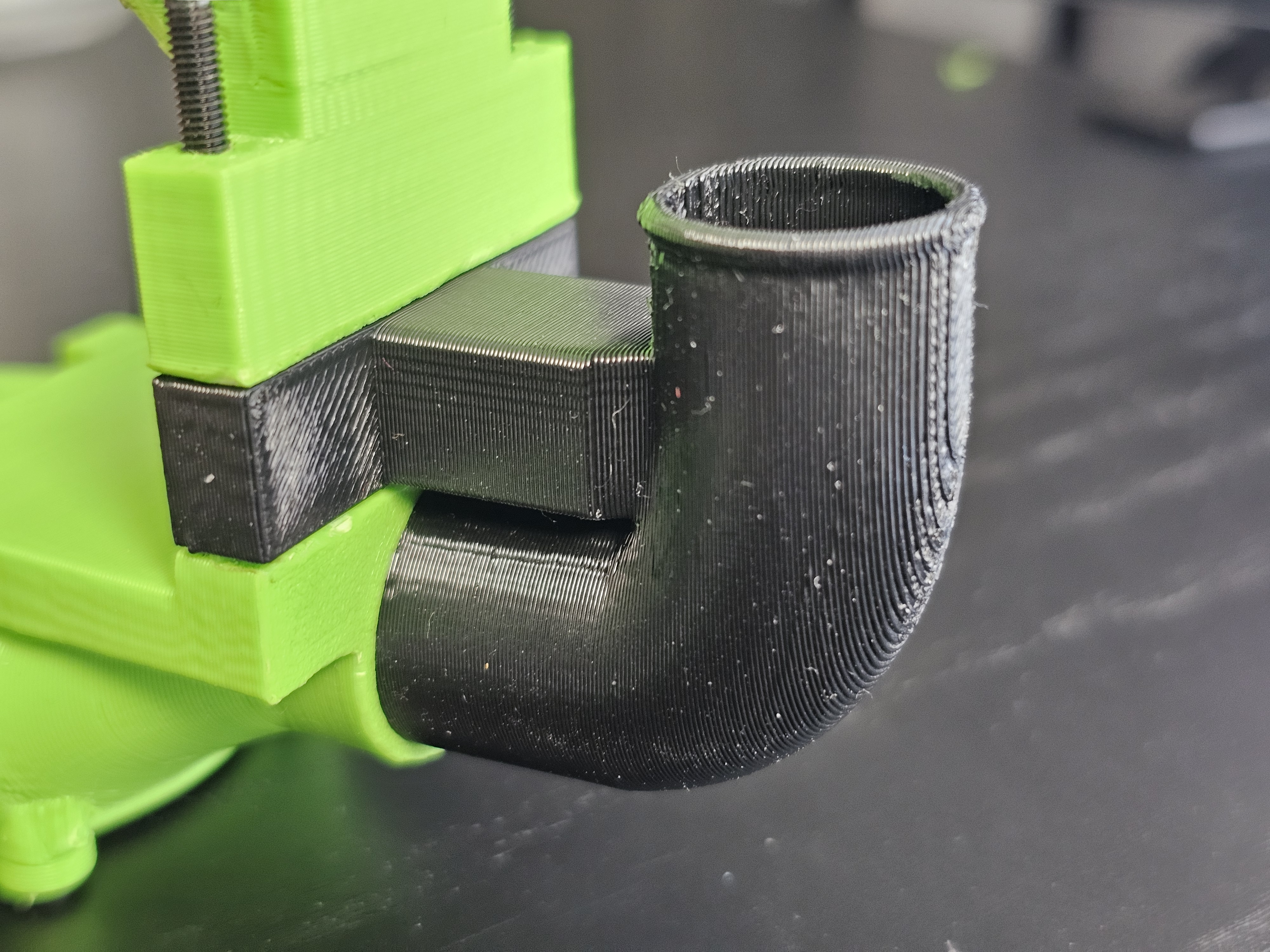 CPAP UFO pipe connector for Ultralight with Toolboard