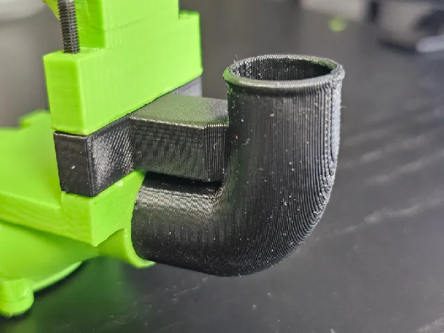 CPAP UFO pipe connector for Ultralight with Toolboard