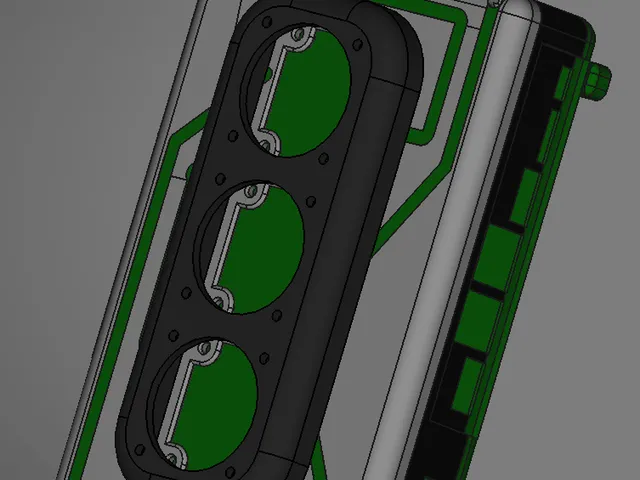 MKS SKPIR cooling box/enclosure with DIN rail Clips (CAD included)