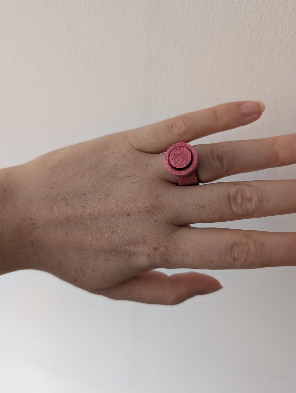 Miniatura 4 do modelo 3D Fidget Ring with External Rotation