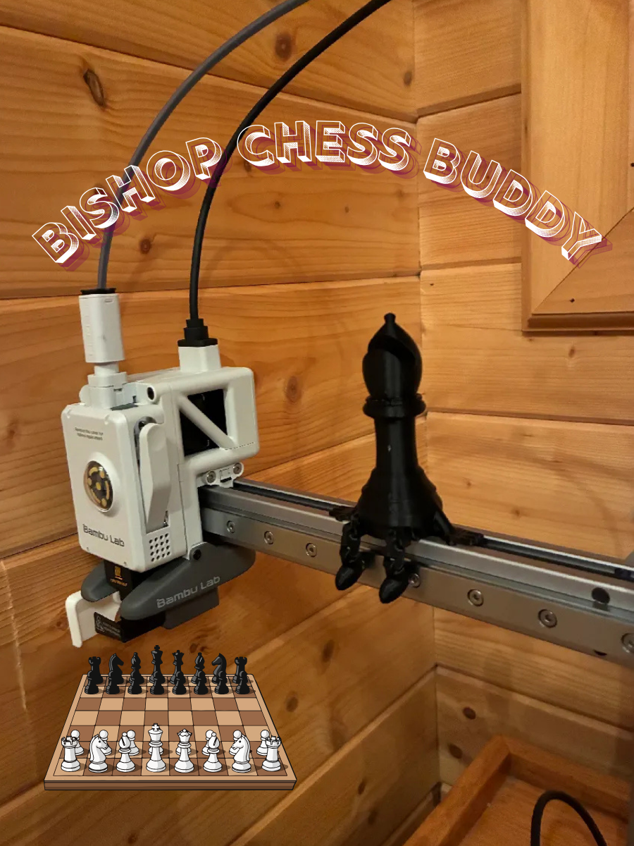 articulated: bishop buddy 3D model
