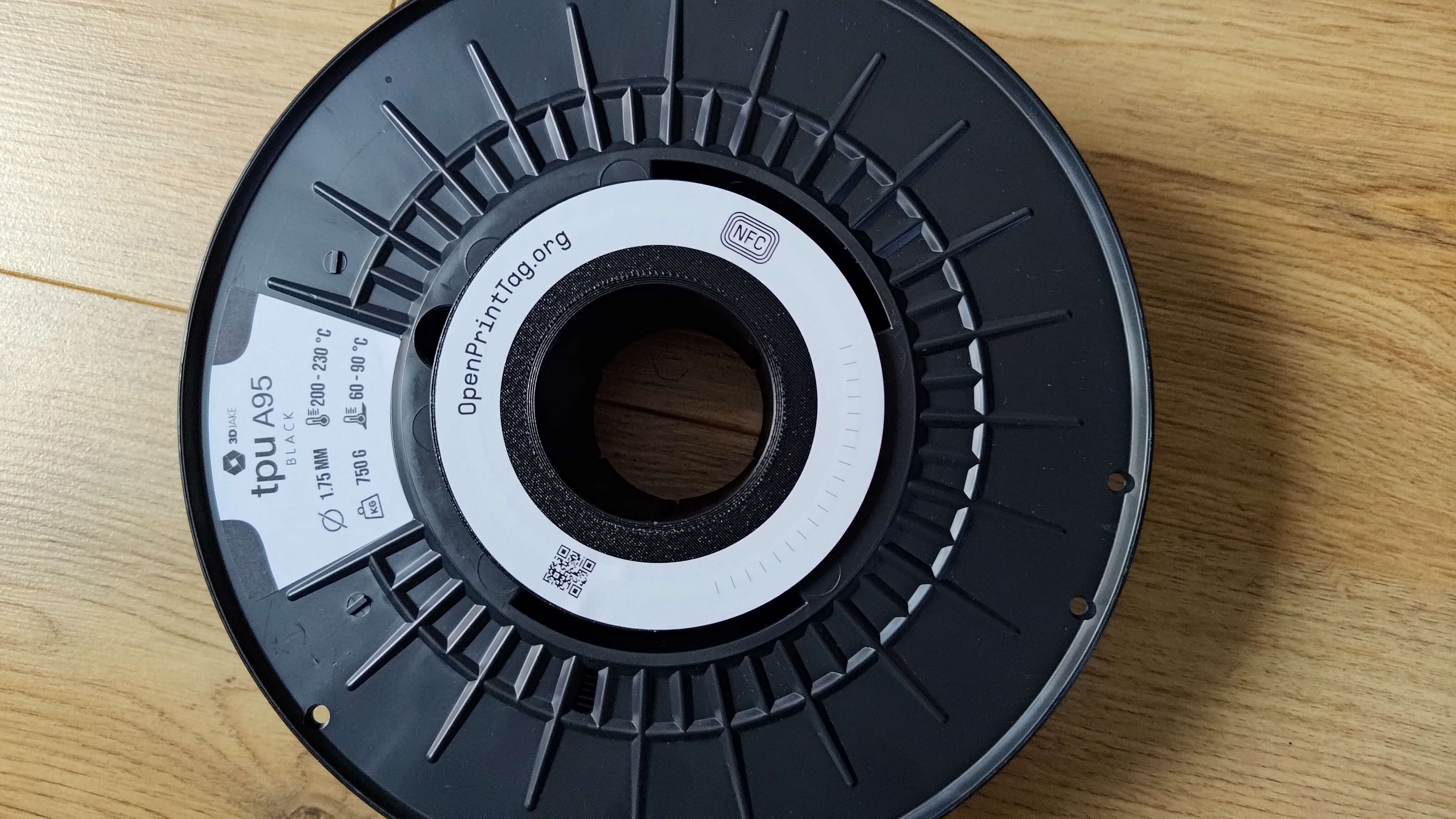 Openprinttag Spool Adapter (3DJake/Fiberlogy)