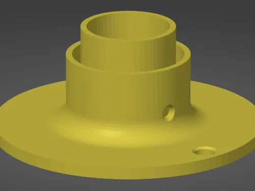 JYSK Wall mount for a shower curtain rod