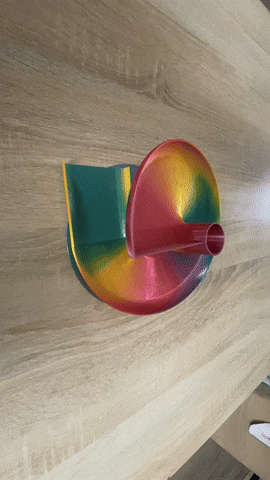 Roundabout Egg Roll Slide