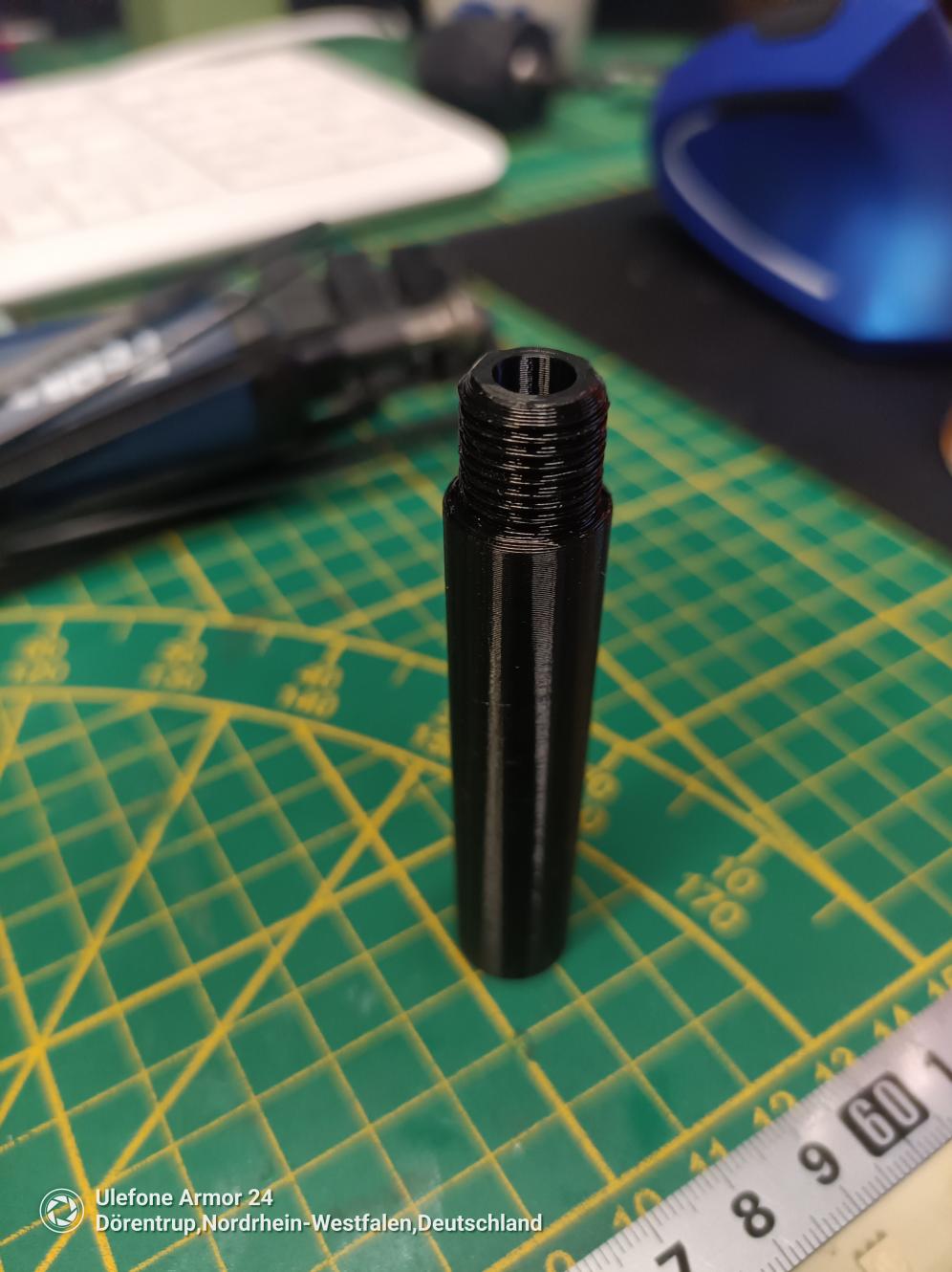 Diana Stormrider M10 zu UNF mit langer Hülse 3D model