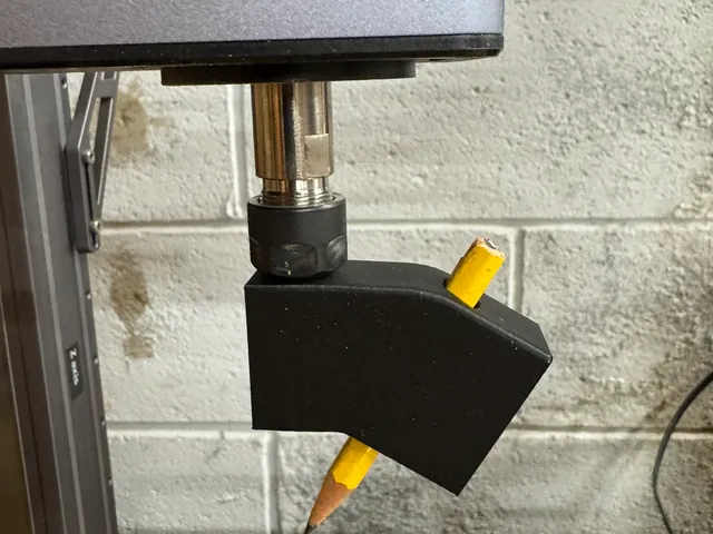 CNC pencil plotter holder