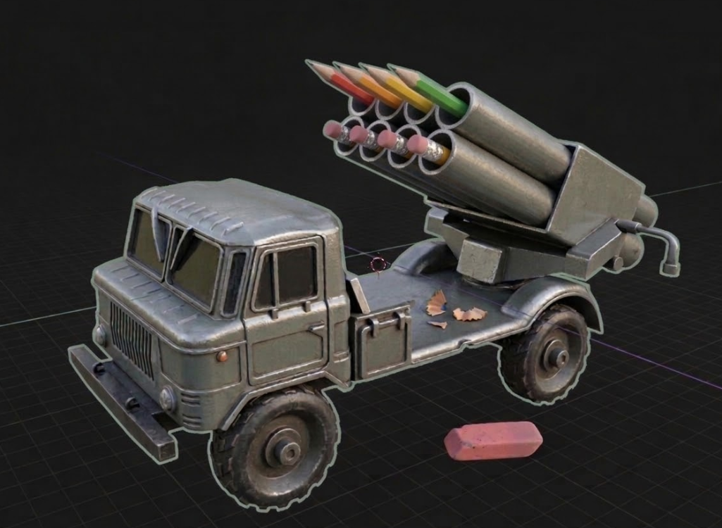 BM-21 GRAD Pencil holder