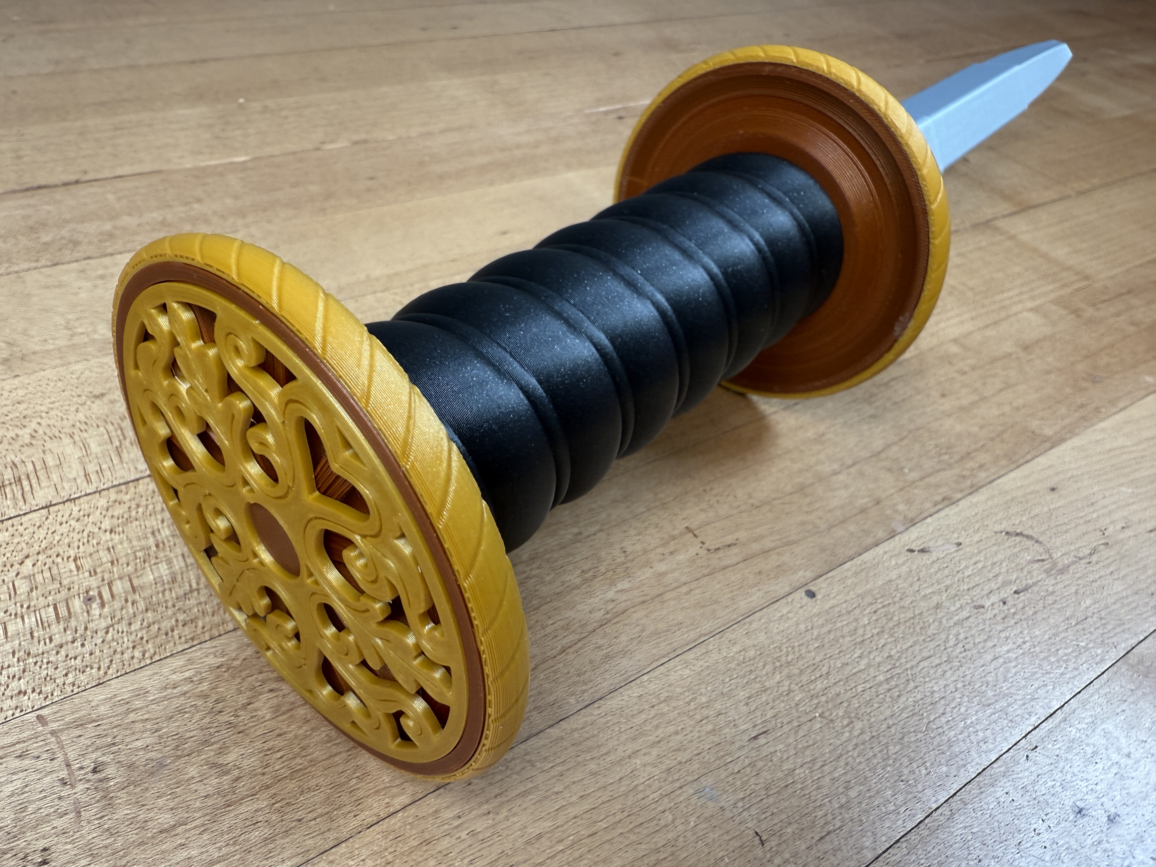 Collapsing Rondel Dagger #2 - Multi-Part Version — miniatura 4