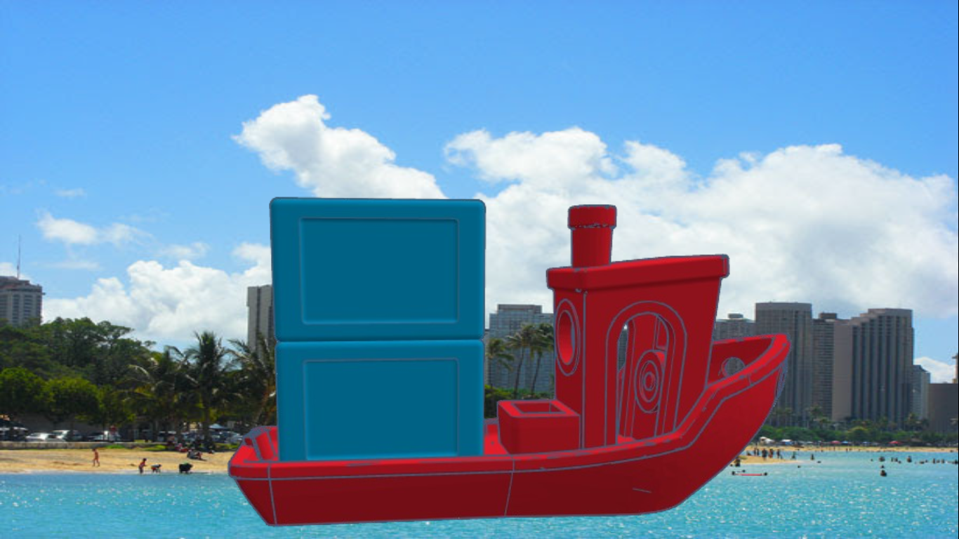 3D CARGO BENCHY