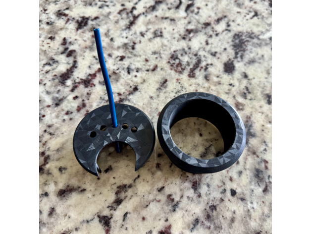 Cable Grommet 65mm (2.5") w 5 PTFE Pass-through holes